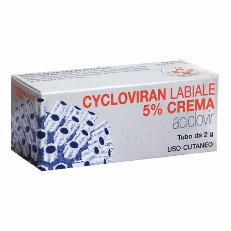 CYCLOVIRAN LABIALE*CREMA 2G 5%