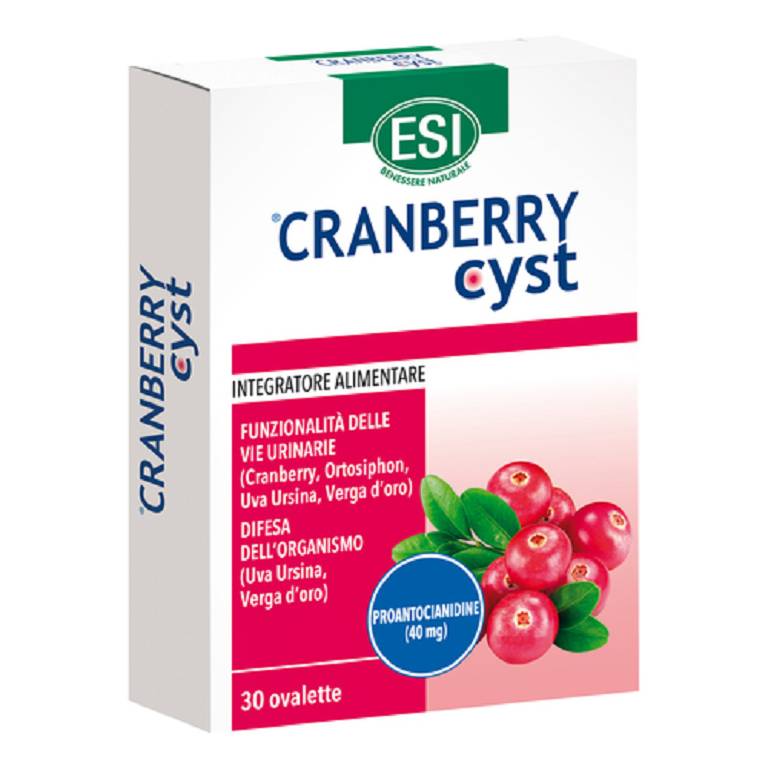 ESI CRANBERRY CYST 30 OVALETTE