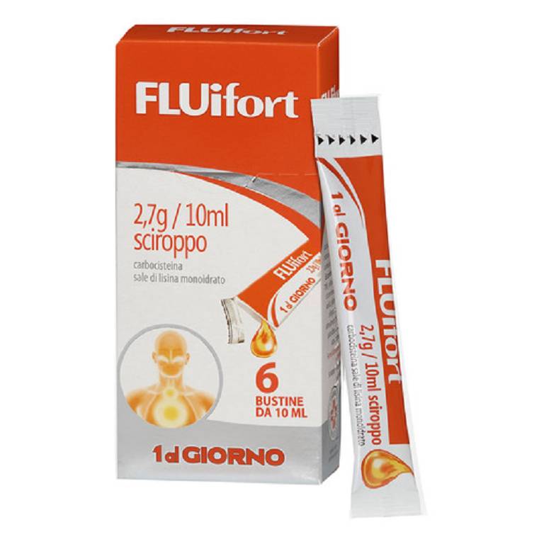 FLUIFORT*SCIR 6BUST 2,7G/10ML