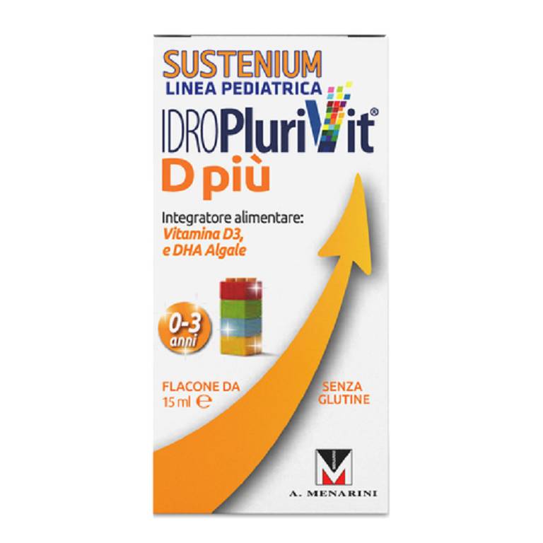 IDROPLURIVIT D+ SUSTENIUM 15ML