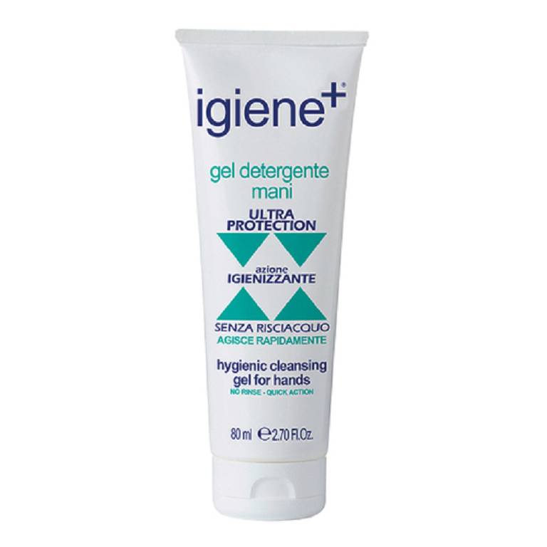 IGIENE+ GEL DET MANI S/RIS80ML