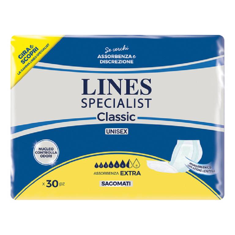 LINES CLAS SAGOMATO EXTRA 30PZ