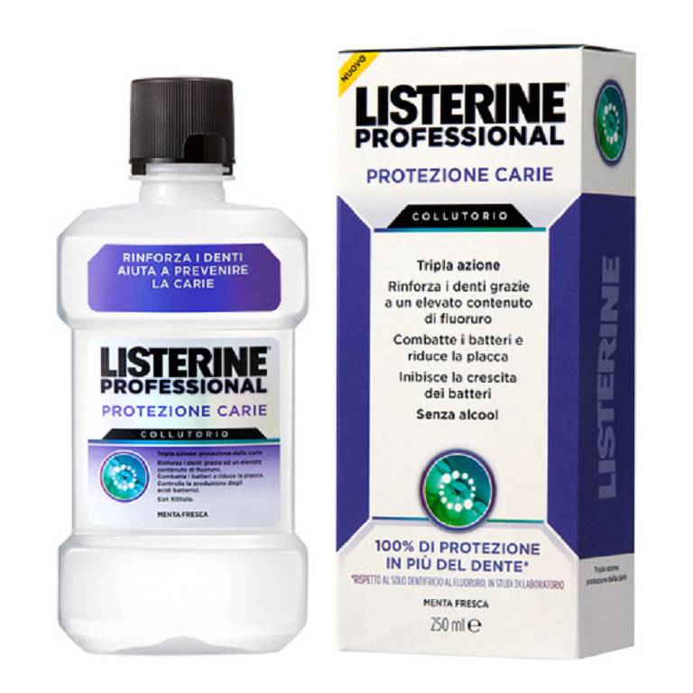 LISTERINE PROF PROT CARIE250ML