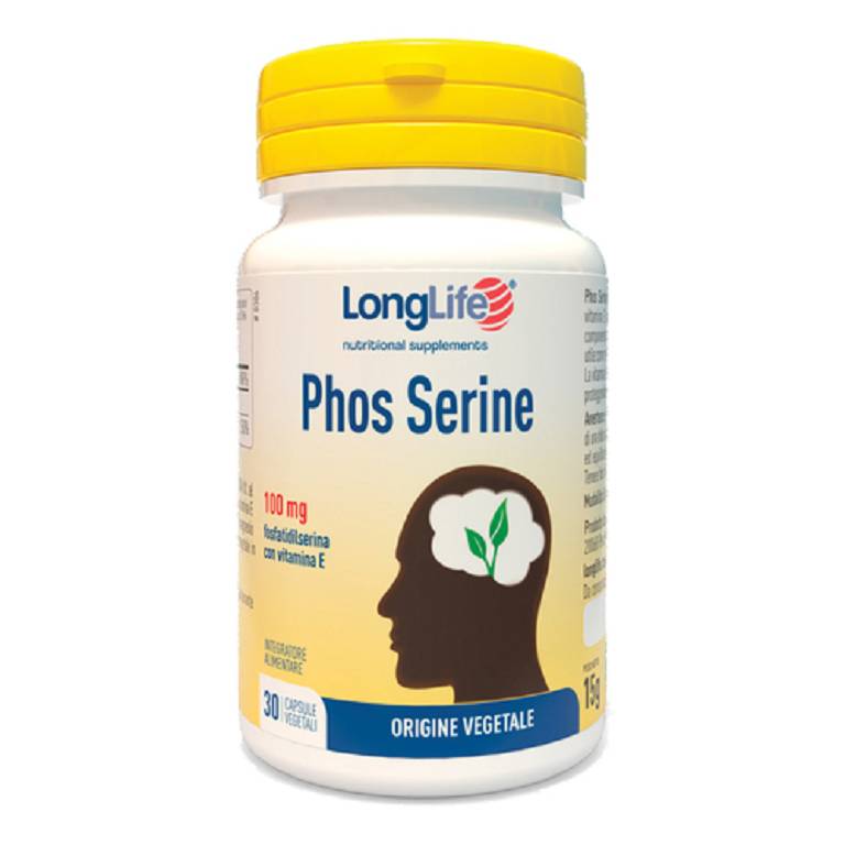 LONGLIFE PHOS SERINE 30CPS