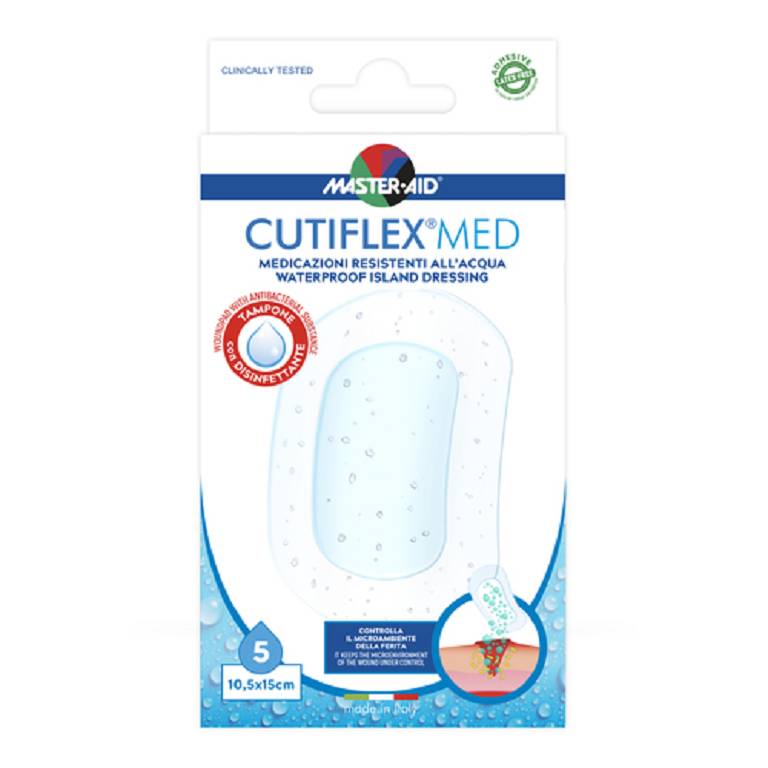 M-AID CUTIFLEXMED 10,5X15CM 5P