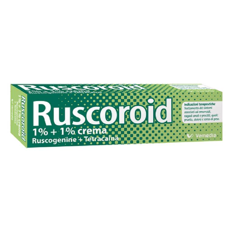 RUSCOROID*RETT CREMA 40G 1%+1%