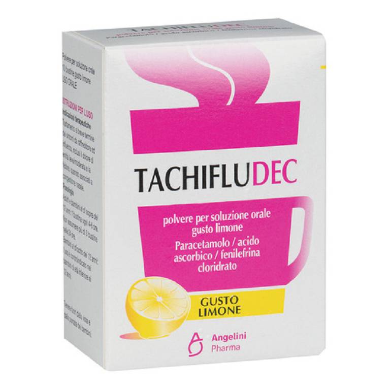 TACHIFLUDEC*10BUST LIMONE